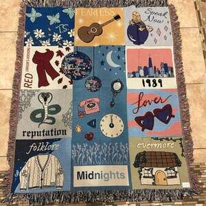 Taylor Swift The Eras Tour Woven Blanket